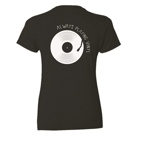 Natural Cotton T-Shirt - Record & T